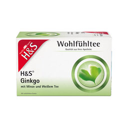 Abbildung: H&S Ginkgo Kräutermischung Filterbeutel Filterbeutel, 20X1.5 g PZN 06836857