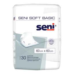 Abbildung: Seni Soft Basic Bettunterlage 60x60 cm 30 St PZN 06846695