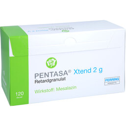 Abbildung: Pentasa Xtend 2 g Retardgranulat 120 St, Retard-Granulat PZN 06848033