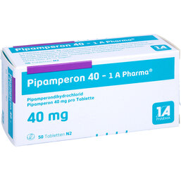 Abbildung: Pipamperon 1A Pharma 40 mg Tabletten 50 St, Tabletten PZN 06861387