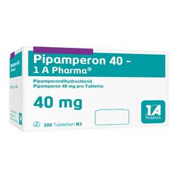 Abbildung: Pipamperon 1A Pharma 40 mg Tabletten 100 St, Tabletten PZN 06861499