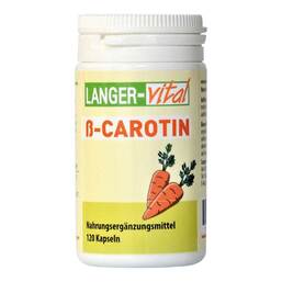 Abbildung: Beta Carotin 9 mg Kapseln 120 St, Kapseln PZN 06862079