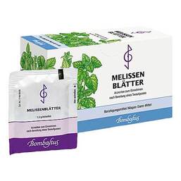 Abbildung: Melissen Blättertee Filterbeutel Filterbeutel, 20X1.5 g PZN 06862576