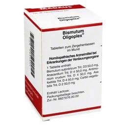 Abbildung: Bismutum Oligoplex Tabletten Tabletten, 150 St PZN 06864894