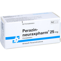 Abbildung: Perazin neuraxpharm 25 mg Filmtabletten 50 St, Filmtabletten PZN 06867384