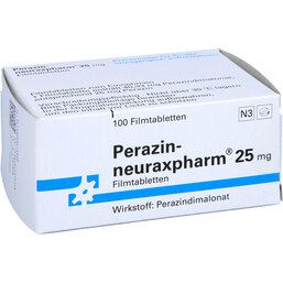 Abbildung: Perazin neuraxpharm 25 mg Filmtabletten 100 St, Filmtabletten PZN 06867390