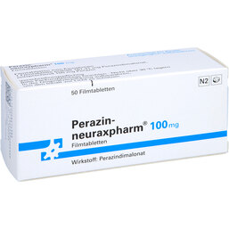 Abbildung: Perazin neuraxpharm 100 mg Filmtabletten 50 St, Filmtabletten PZN 06867438