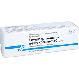 Abbildung: Levomepromazin neuraxpharm Lösung zum Einnehmen 100 ml, Tropfen zum Einnehmen PZN 06867496