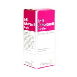 Abbildung: INFI Jaborandi Tropfen 50 ml, Tropfen PZN 06870110
