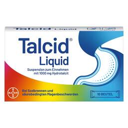 Abbildung: Talcid Liquid 10 St, Suspension PZN 06874125