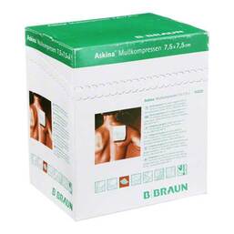 Abbildung: Askina Mullkompressen 7,5x7,5 cm 25X2 St, Kompressen PZN 06874473