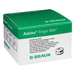 Abbildung: Askina Finger Bob weiß 50 St, Verband PZN 06874705