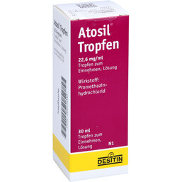 Abbildung: Atosil Tropfen 30 ml, Tropfen zum Einnehmen PZN 06875030