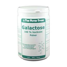 Abbildung: Galactose 100% rein Pulver 500 g, Pulver PZN 06879022