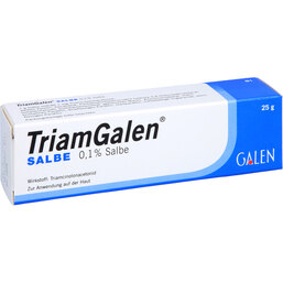 Abbildung: Triamgalen 0,1% Salbe 25 g, Salbe PZN 06880433