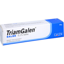Abbildung: Triamgalen 0,1% Salbe 50 g, Salbe PZN 06880456