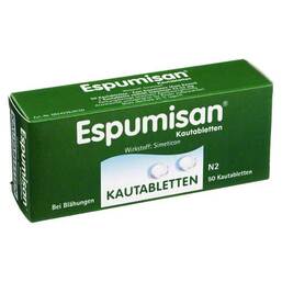 Abbildung: Espumisan Kautabletten Kautabletten, 50 St PZN 06882047