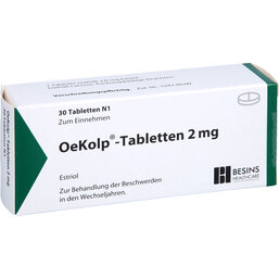 Abbildung: Oekolp Tabletten 2 mg 30 St, Tabletten PZN 06884939