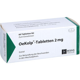 Abbildung: Oekolp Tabletten 2 mg 60 St, Tabletten PZN 06884945