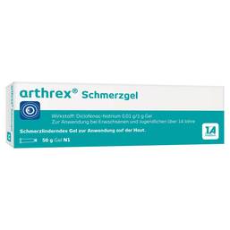 Abbildung: Arthrex Schmerzgel Gel, 50 g PZN 06885376