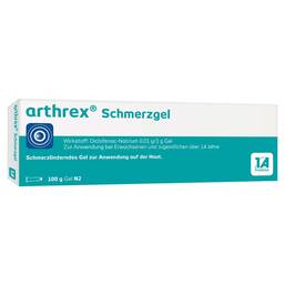 Abbildung: Arthrex Schmerzgel Gel, 100 g PZN 06885382