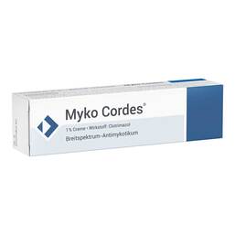 Abbildung: Myko Cordes Creme Creme, 25 g PZN 06899088