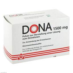 Abbildung: Dona 1500 mg Beutel 30 St, Pulver zur Herstellung einer Lösung zum Einnehmen PZN 06905050