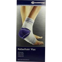 Abbildung: Malleotrain Plus Größe 5 rechts titan Sprunggelenkb. Bandage, 1 St PZN 06909007