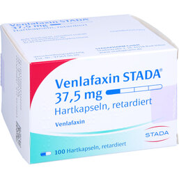 Abbildung: Venlafaxin STADA 37,5 mg Hartkapseln retardiert 100 St, Retard-Kapseln PZN 06912222