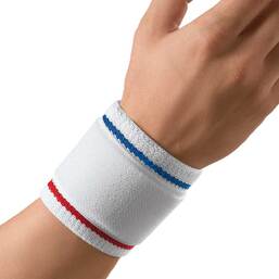 Abbildung: Bort Activecolor Handgelenkbandage medium weiß 1 St, Bandage PZN 06914379