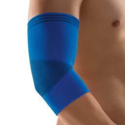 Abbildung: Bort Activecolor Ellenbogenbandage medium blau 1 St, Bandage PZN 06914451 