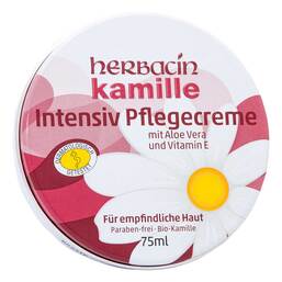 Abbildung: Herbacin Kamille Intensiv Pflegecreme Dose 75 ml, Creme PZN 06915172