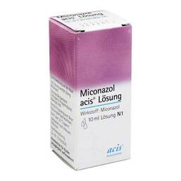 Abbildung: Miconazol acis Lösung Lösung, 10 ml PZN 06915249
