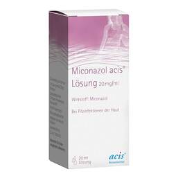 Abbildung: Miconazol acis Lösung Lösung, 20 ml PZN 06915255