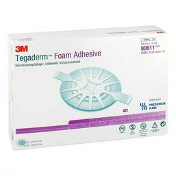 Abbildung: Tegaderm Foam Adhesive FK 10x11cm oval 90611 10 St, Verband PZN 06917231
