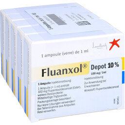 Abbildung: Fluanxol Depot 10% Ampullen 5X1 ml, Injektionslösung PZN 06919856