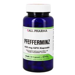 Abbildung: Pfefferminz 450 mg GPH Kapseln Kapseln, 90 St PZN 06922901