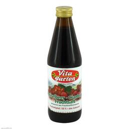 Abbildung: Vitagarten Preiselbeer Cranberry Fruchtsaft 330 ml, Saft PZN 06924395