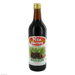 Abbildung: Vitagarten Aroniasaft Saft, 750 ml PZN 06924432