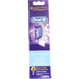 Abbildung: ORAL B Aufsteckbürsten Pulsonic Zahnbürste, 2 St PZN 06926750