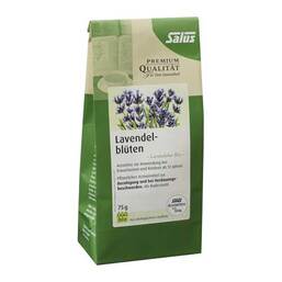 Abbildung: Lavendelblüten Arzneitee Lavandul. flos bio Salus 75 g, Tee PZN 06927531