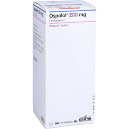 Abbildung: Ospolot 200 mg Filmtabletten 4X50 St, Filmtabletten PZN 06934844