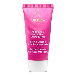 Abbildung: Weleda Wildrosen Verwöhn-Cremedusche Duschgel, 20 ml PZN 06937050