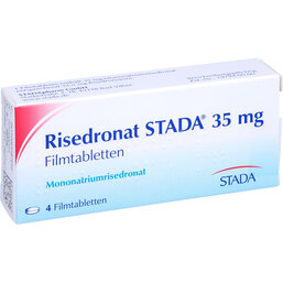 Abbildung: Risedronat STADA 35 mg Filmtabletten 4 St, Filmtabletten PZN 06938701