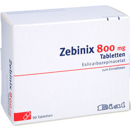 Abbildung: Zebinix 800 mg Tabletten 90 St, Tabletten PZN 06940477