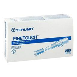 Abbildung: Terumo Finetouch Einmallanzetten 250 St, Lanzetten PZN 06944475