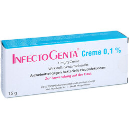 Abbildung: Infectogenta Creme 0,1% 15 g, Creme PZN 06945084