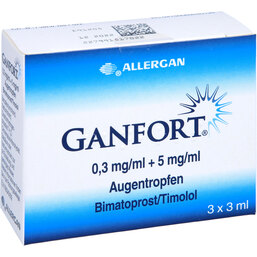 Abbildung: Ganfort Augentropfen 3X3 ml, Augentropfen PZN 06954019