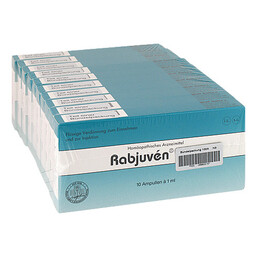 Abbildung: Rabjuven 100A Ampullen 100 St, Ampullen PZN 06960215