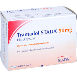 Abbildung: Tramadol STADA 50 mg Hartkapseln 50 St, Hartkapseln PZN 06960994